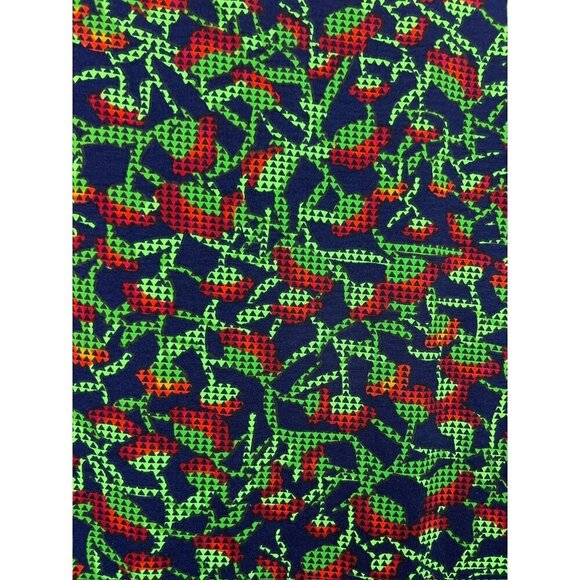 LuLaRoe Gigi Women's Cherry Lime Green Top - Picture 3 of 6